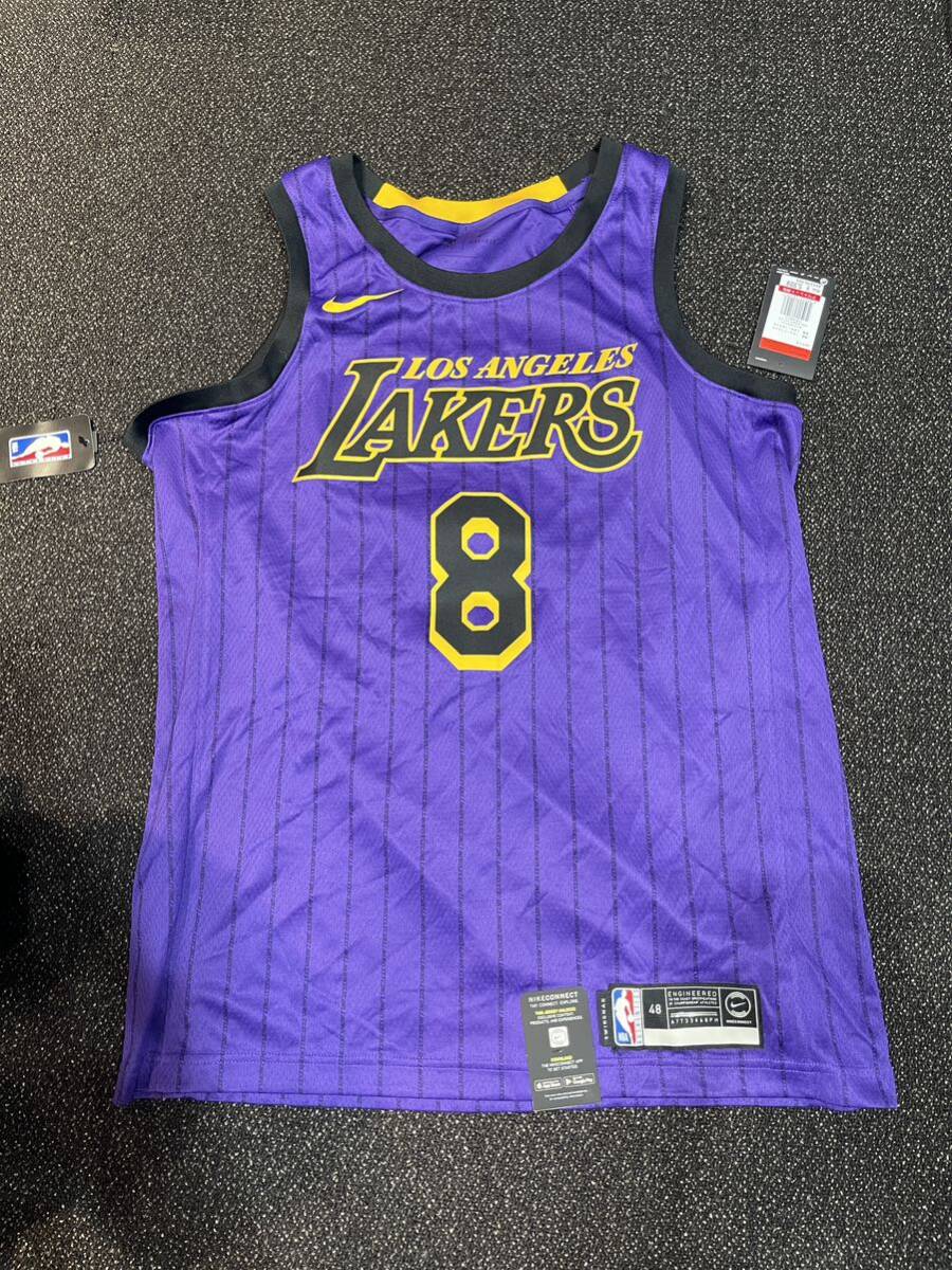 【希少品】 スウィングマン NBA LAKERS コービー・ブライアント ロサンゼルス・レイカーズ NIKE SWINGMAN ナイキ ユニフォーム　48L_画像1