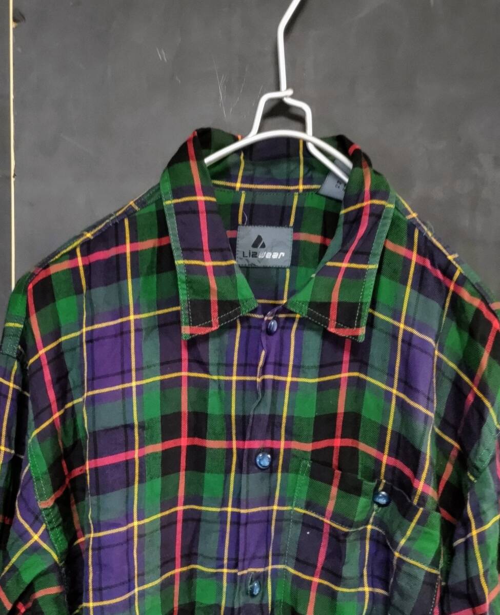 送料無料 US古着 Lizwear 90's ヴィンテージ シャツ チェック 送料無料 US古着 Lizwear 90's ヴィンテージ シャツ チェック