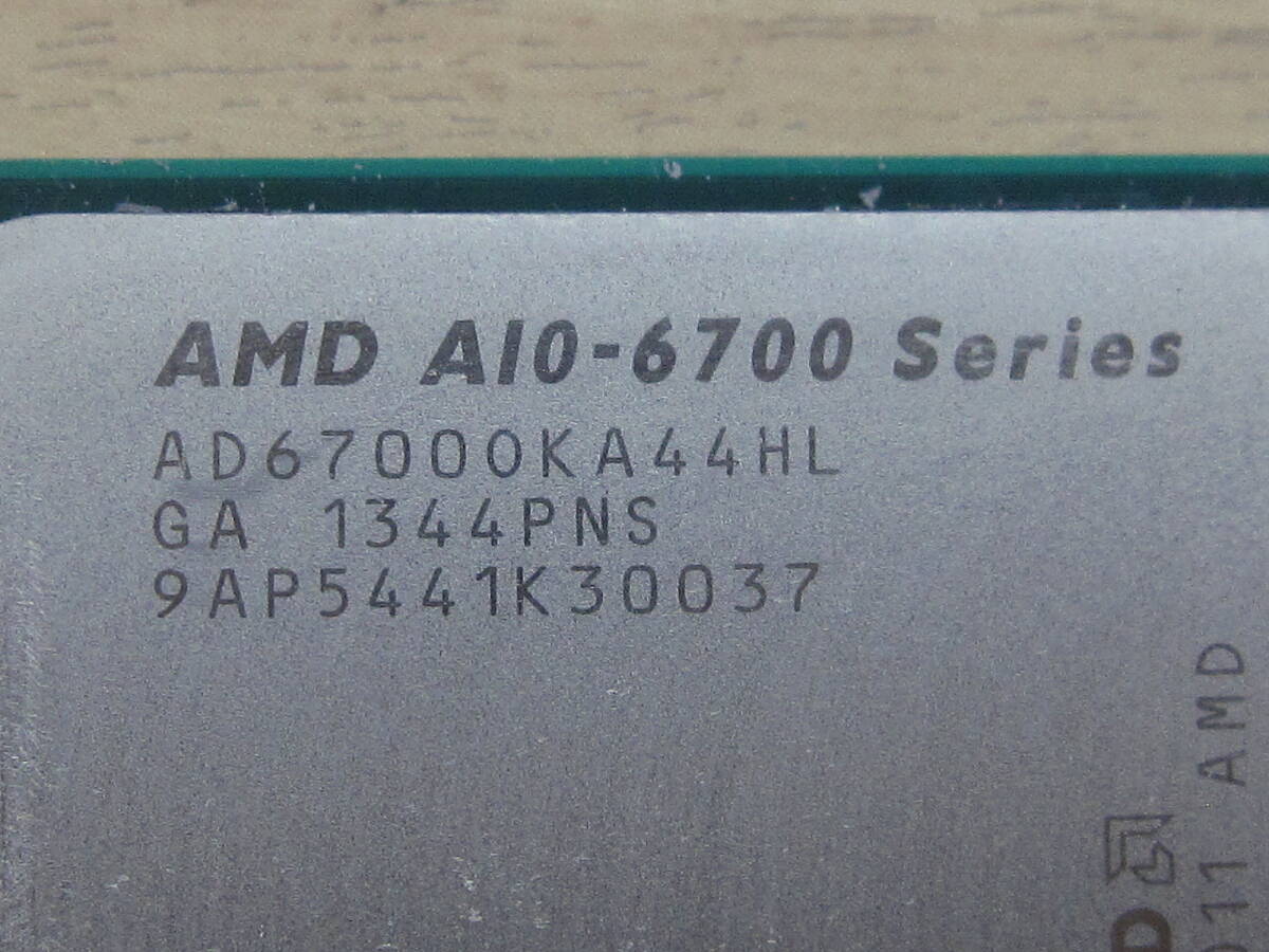 FM2 AMD CPU A10-6700 Series AD6700OKA44HL 3.7GHz 4500/20302の画像2
