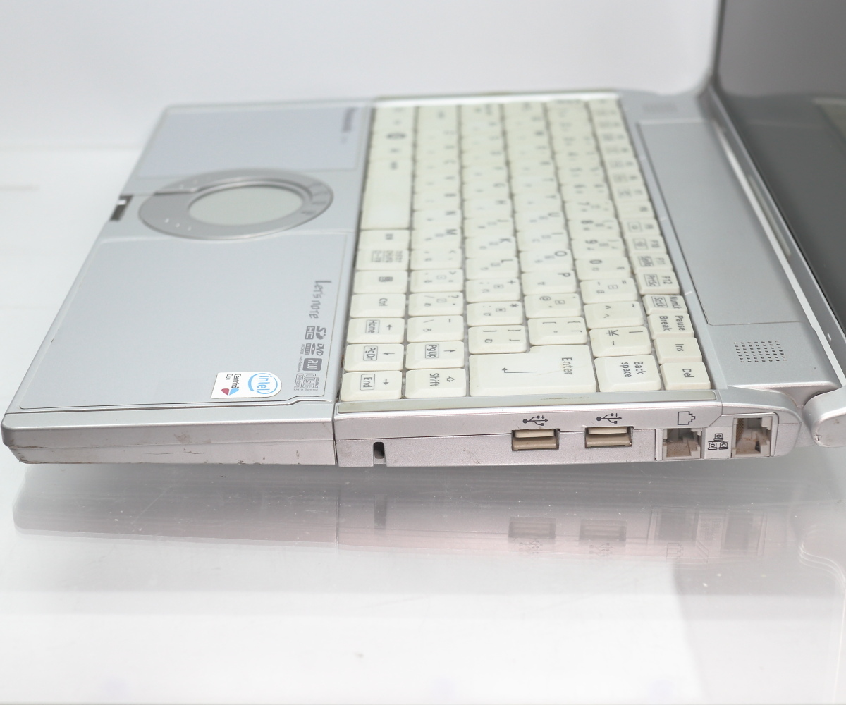 Panasonic Let’s note Y5 CF-Y5MW8AJR/CoreDuo L2500/1.5GBメモリ/HDD80GB/DVD/14.0TFT SXGA+/Windows Vista Business 32bit #0308_画像4