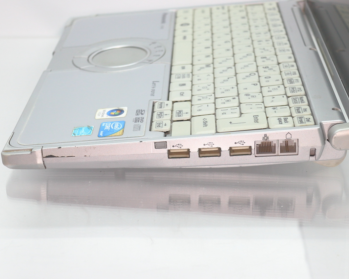 Panasonic Let’s note W8 CF-W8GC2AAS/Core2Duo SU9400(1.40GHz)/2.5GBメモリ/HDD320GB/12.1TFT/DVDマルチ/WindowsXP Professional #0318_画像4