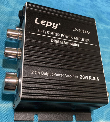 Lepy LP-2024A+ デジタルパワーアンプ ☆ ジャンク_画像3