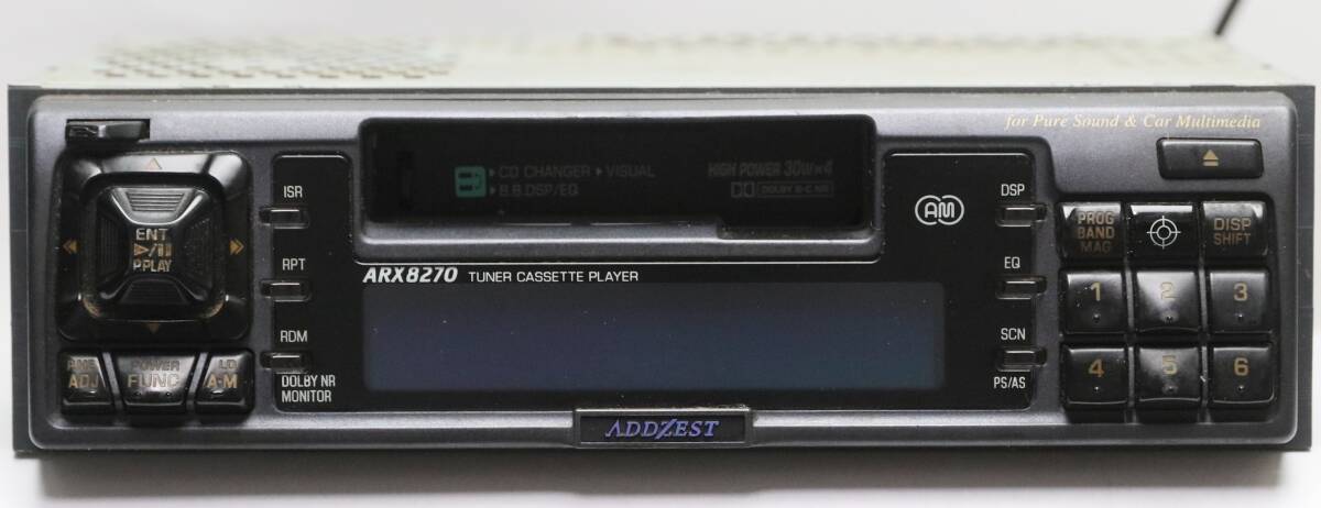 ADDZEST ARX8270 C-BUS対応カセットチューナー スペアナ 1996年 訳有の画像3