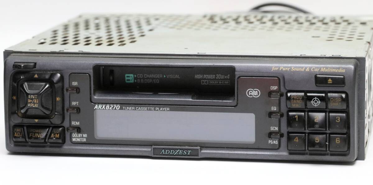 ADDZEST ARX8270 C-BUS対応カセットチューナー スペアナ 1996年 訳有の画像4