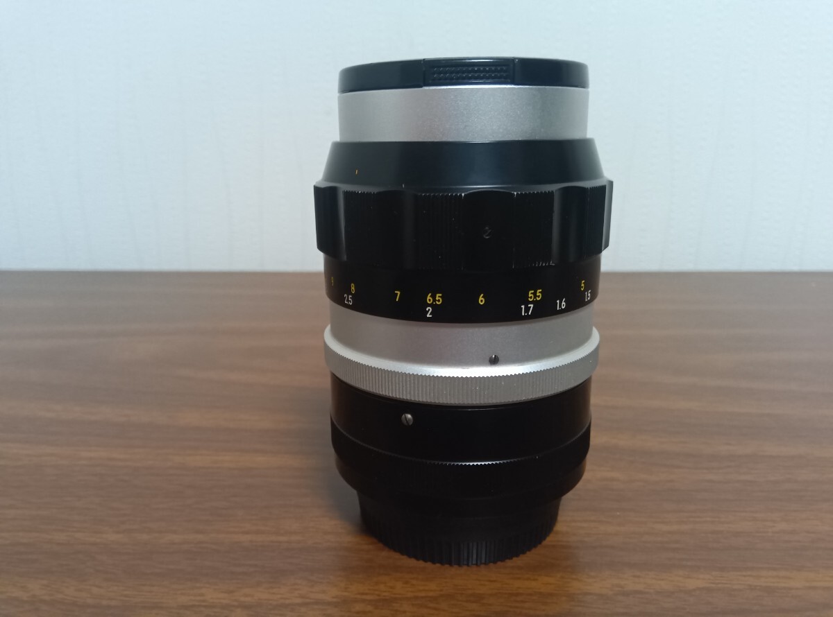 Nikon NIKKOR-Q Auto / 135mm F3.5-22 Nippon Kogaku Japan / ニコン マニュアルフォーカス Fマウント 単焦点レンズ 中望遠レンズ_画像7