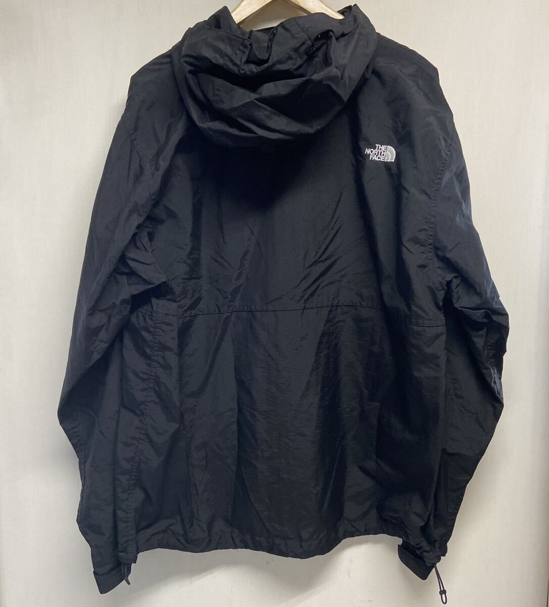 【THE NORTH FACE ザノースフェイス】NP72230 COMPACT JACKET コンパクトジャケット XL ブラック ナイロン 2403oki M_画像2