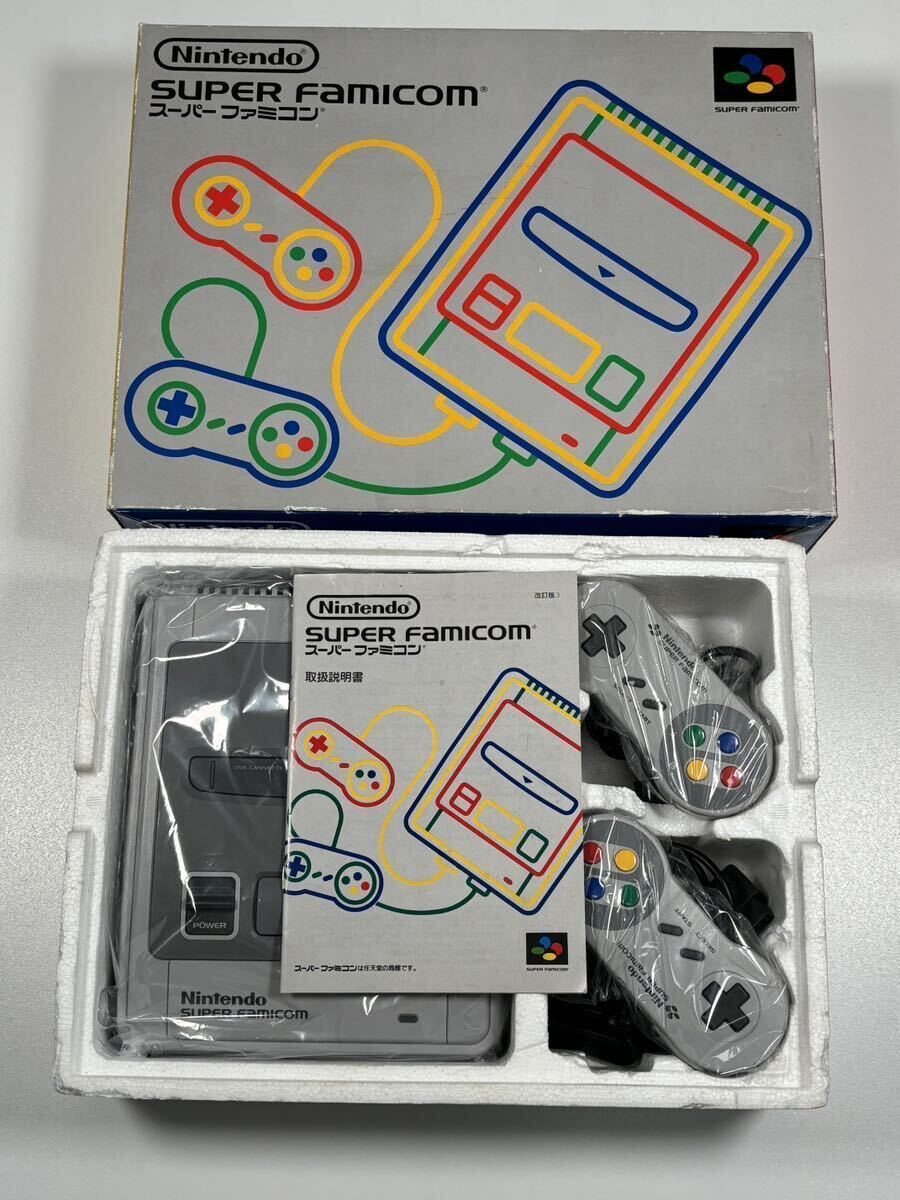  beautiful goods Super Famicom body manual number coincidence 