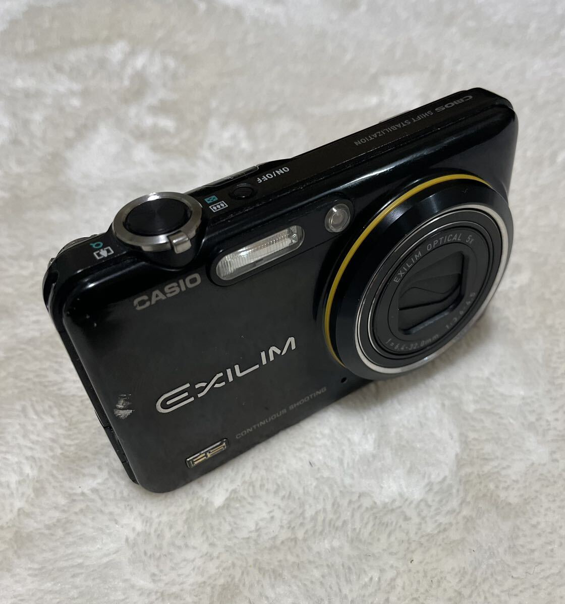 CASIO EXILIM EX-FC150 ブラック 電池付き（中古）_画像3
