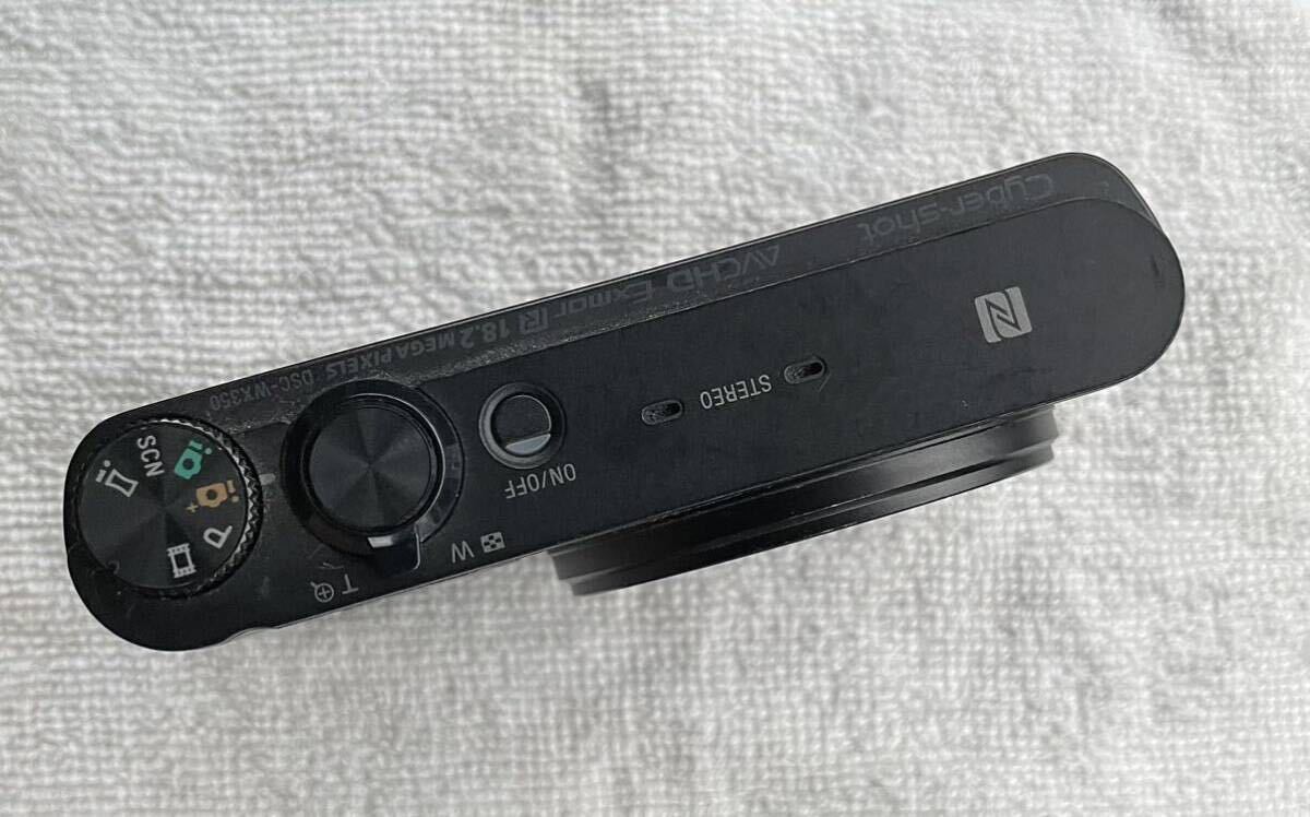 DSC-WX350 デジタルカメラ Cybershot SONY 18.2メガ バッテリー/カード付きピクセル_画像3
