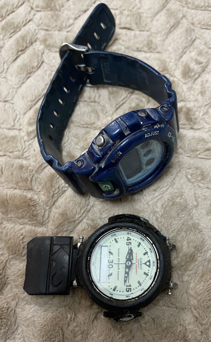 G-SHOCK/Gショック クレイジーカラーズ/ブルー DW-6900CC/CASIO カシオ/G-SHOCK/AW-500 腕時計 (中古)の画像4