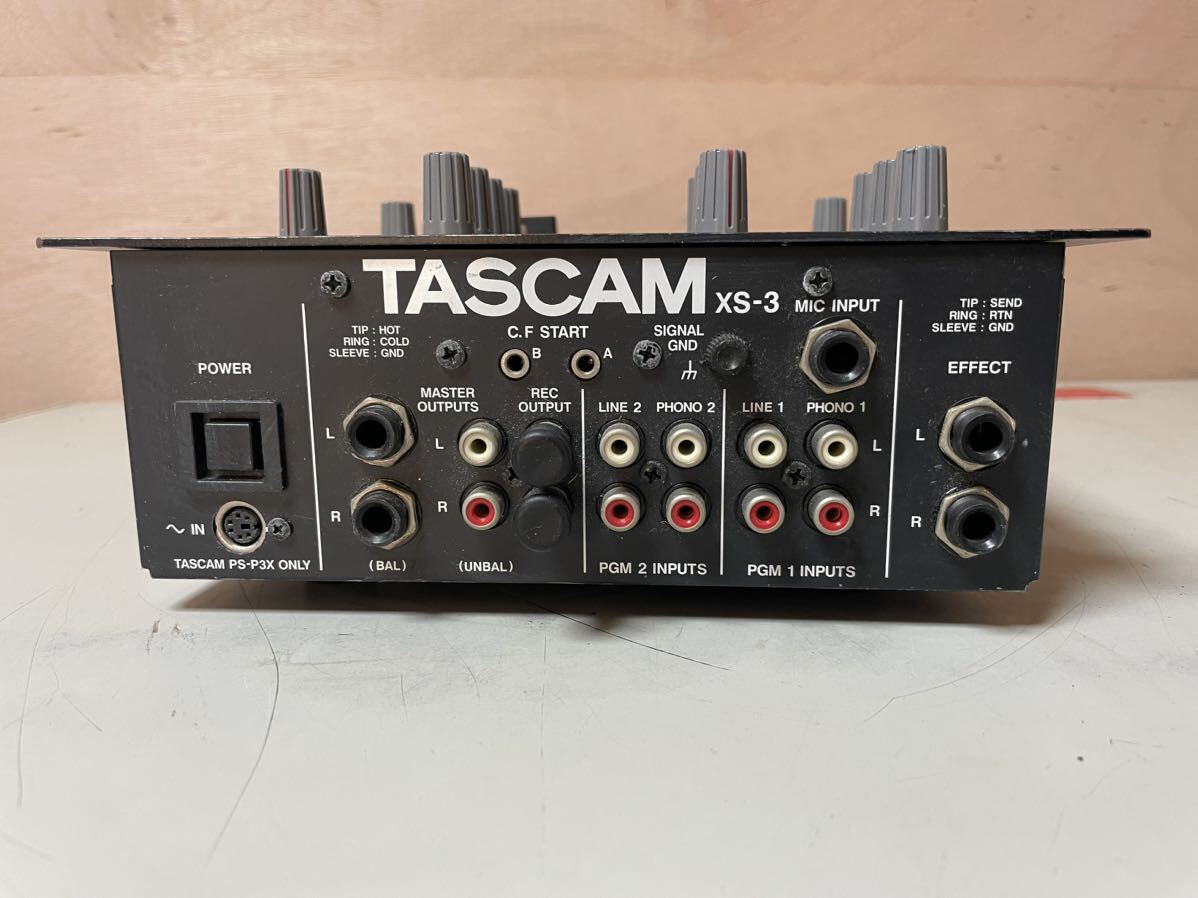 N1297/TASCAM XS-3 DJ миксер работоспособность не проверялась 