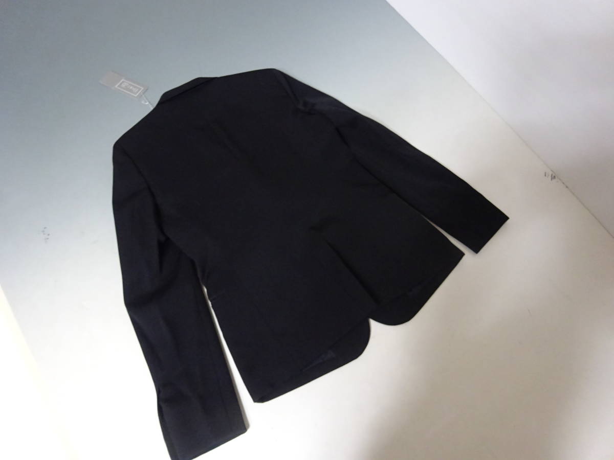 新品☆バジーレ28のウールジャケット・黒・9号・定価6.9万円_画像4
