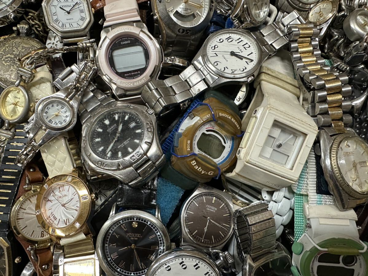 腕時計 約200個 本 大量セット SEIKO CITIZEN CASIO Paul Smith BULOVA FOSSIL folli foliie 等 その他 まとめ 1スタ H75_画像4