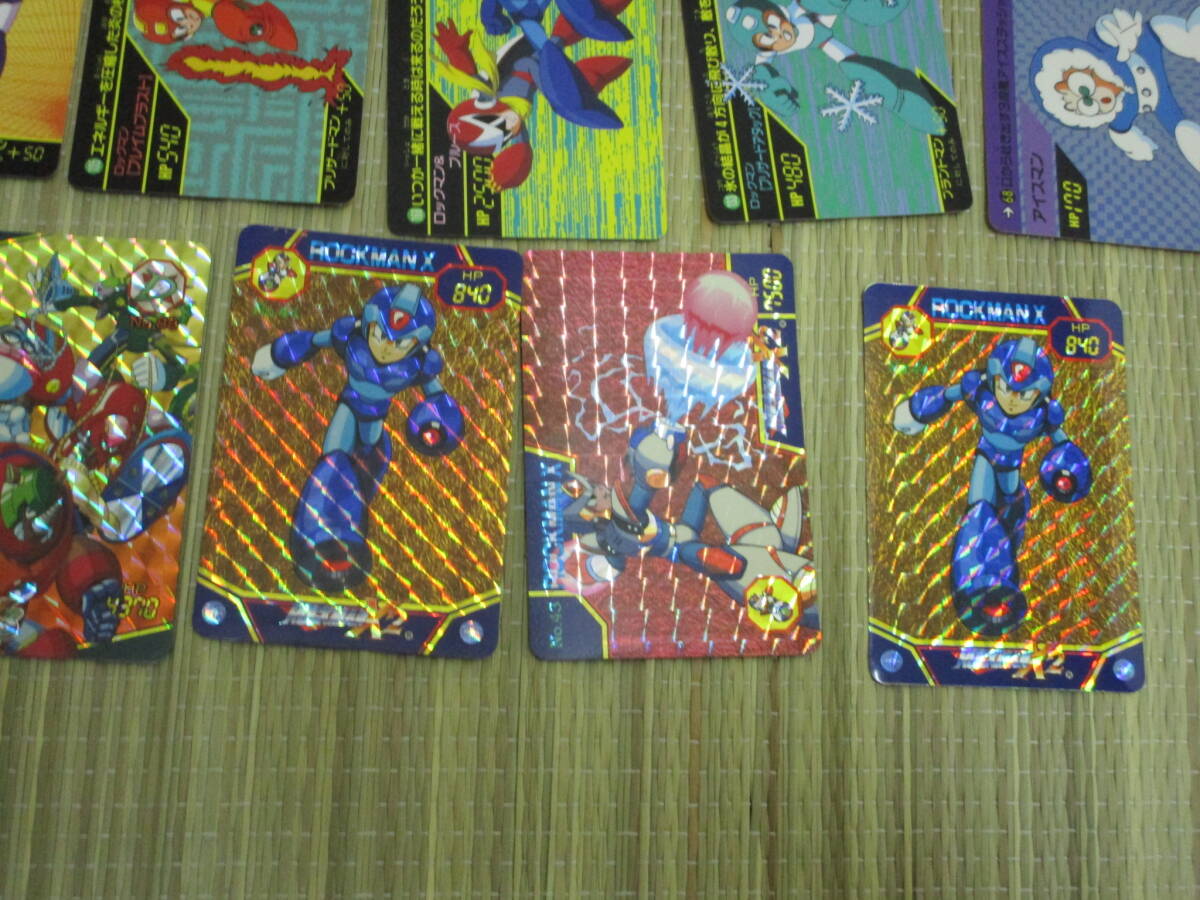 ロックマン カードダス 大量 30枚以上 キラ プリズム有 ロックマン6 ロックマンX ワールド4 バラード フレイムブラスト ヤマトスピア 他_画像5