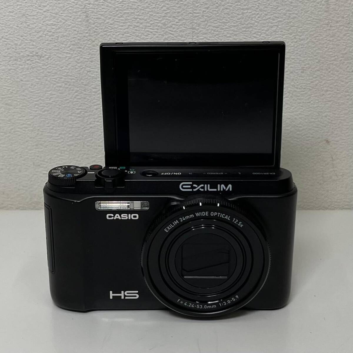 ☆中古品☆ CASIO EXILIM EX-ZR1000 HS ブラック カシオ エクシリム コンパクトデジタルカメラ コンデジ バッテリー付属 【5390】_画像4