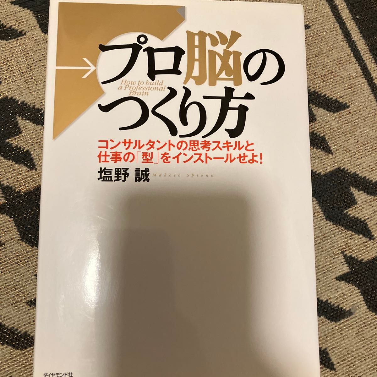 プロ脳のつくり方　コンサルタントの思考スキルと仕事の「型」をインストールせよ！ 塩野誠／著