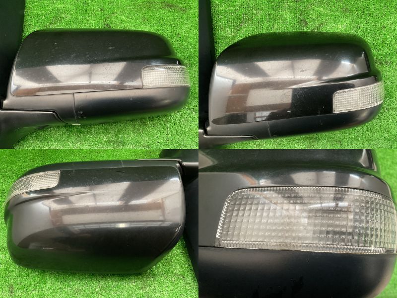  Nissan Serena DBA-CC25 left door mirror CC25-2901** wiring 7ps.@ black black 