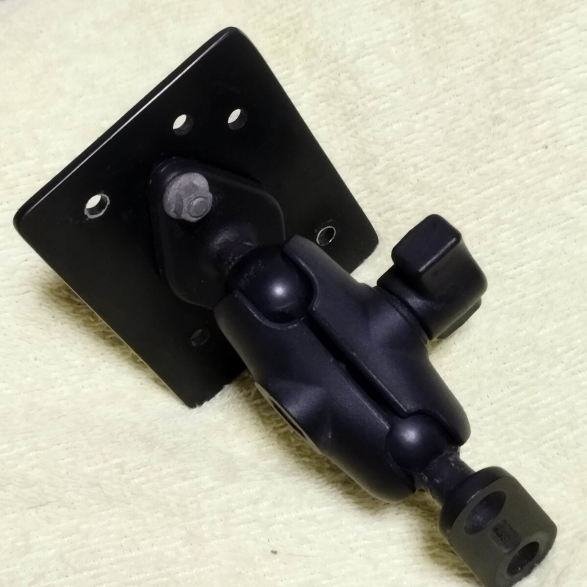 MSC-BE21 セットアップ済 オートバイ用ETC 二輪 ハンドル固定ステー付 バイク用 ETC ハンドルマウントステー ブラック アンテナ一体型