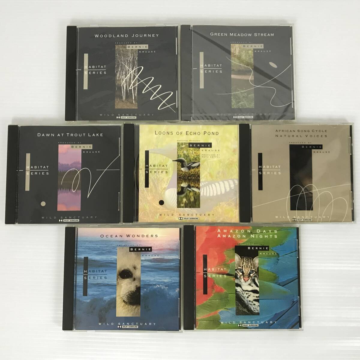 七つの聖域 イージーリスニング CD 全7枚 まとめて セット 環境音楽 ネイチャー サウンド 自然音 ヒーリング 音楽 癒し_画像2