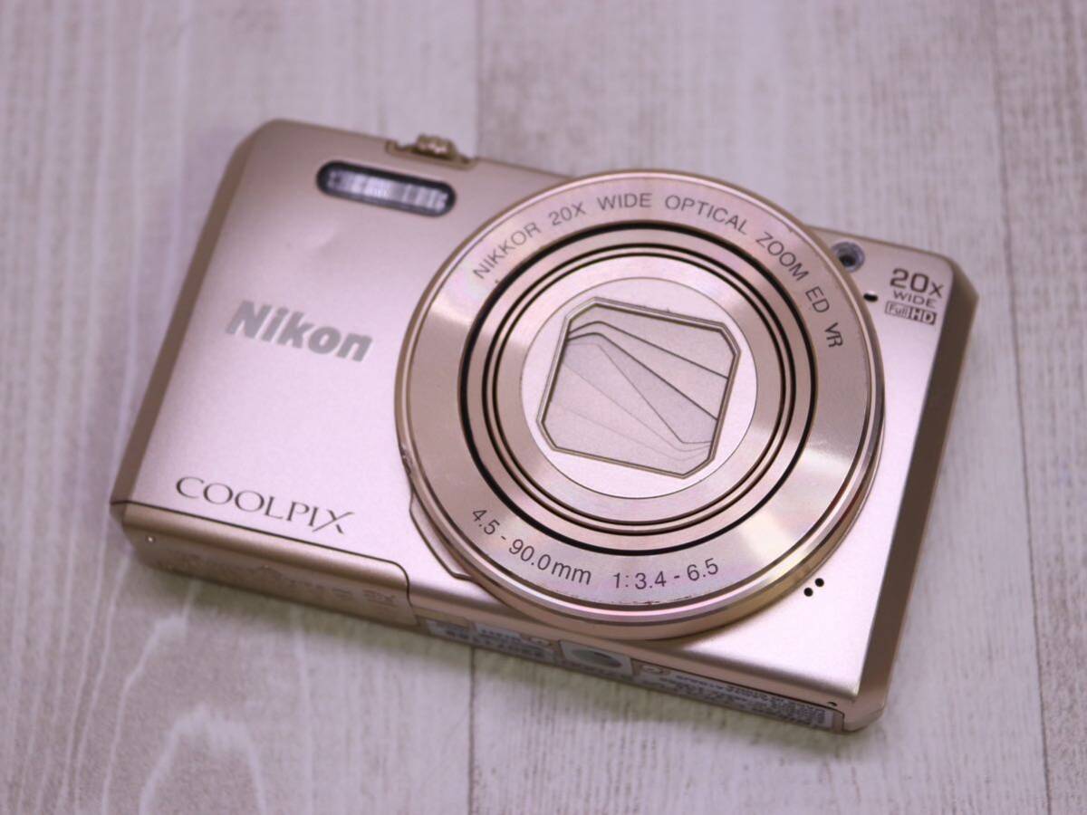 Nikon COOLPIX S7000・3.0型・1602万画素・本体内充電・ SDカード4GB ・Wi-Fi対応・光学20倍ズーム・コンパクトデジタルカメラ_画像5