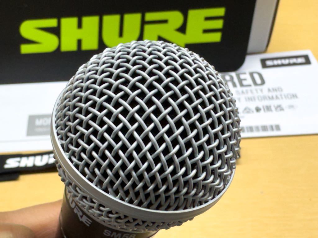 完動品！SHURE SM58SE シュアー スイッチマイク_画像3