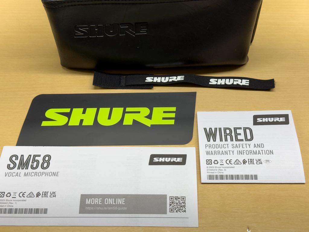 完動品！SHURE SM58SE シュアー スイッチマイク_画像7