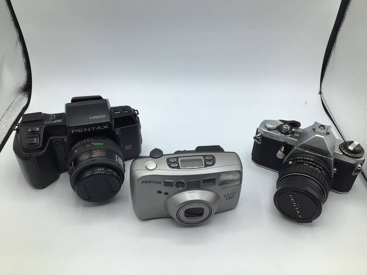 【9428】フィルム・デジタルカメラ ジャンク品12点＋αおまとめセット キャノン Canon PENTAX minoltaの画像4