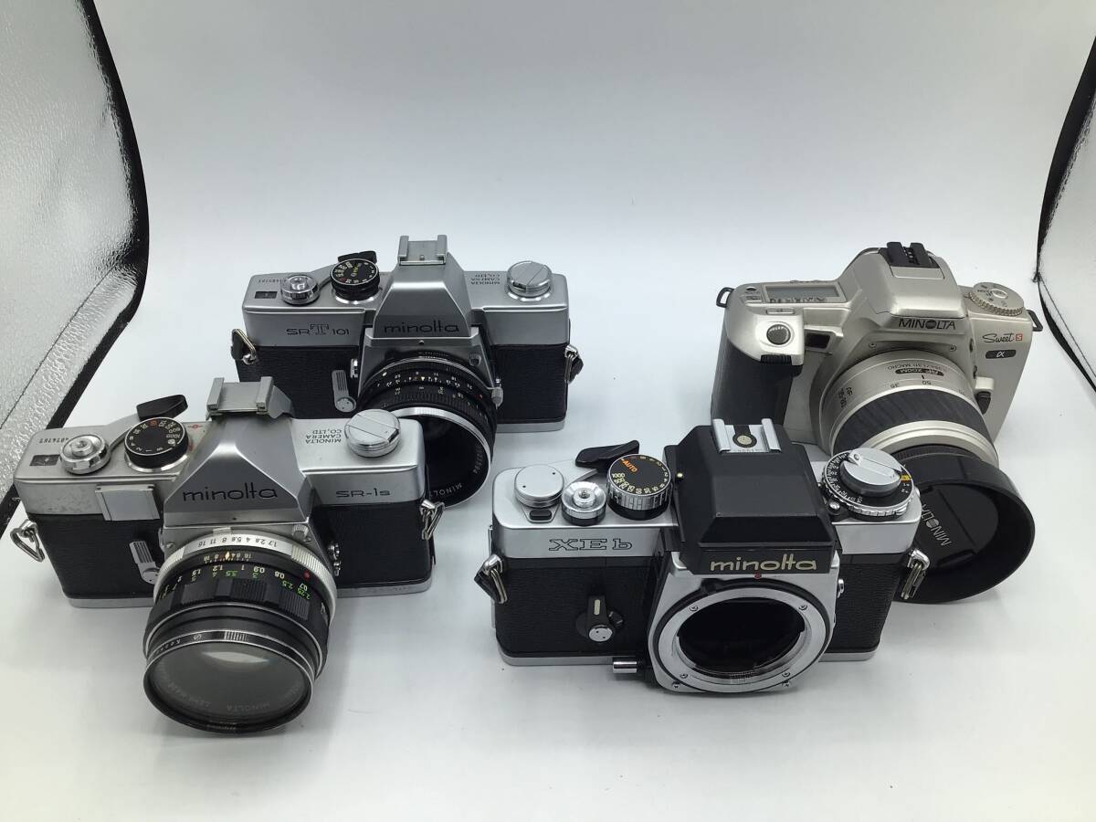 【9428】フィルム・デジタルカメラ ジャンク品12点＋αおまとめセット キャノン Canon PENTAX minoltaの画像3