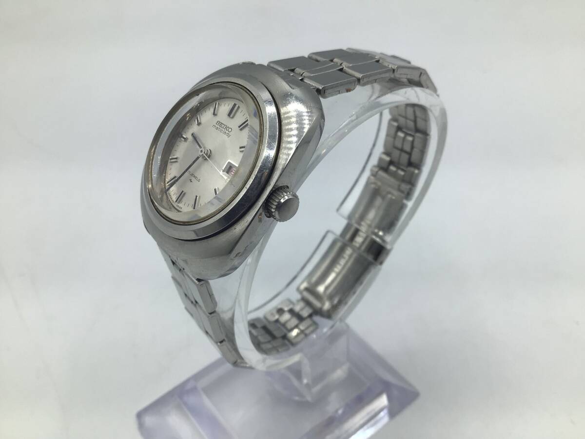 【9928】SEIKO セイコー matic lady 2517-0420 7JEWELS 手巻き 腕時計 レディース 動作品の画像2