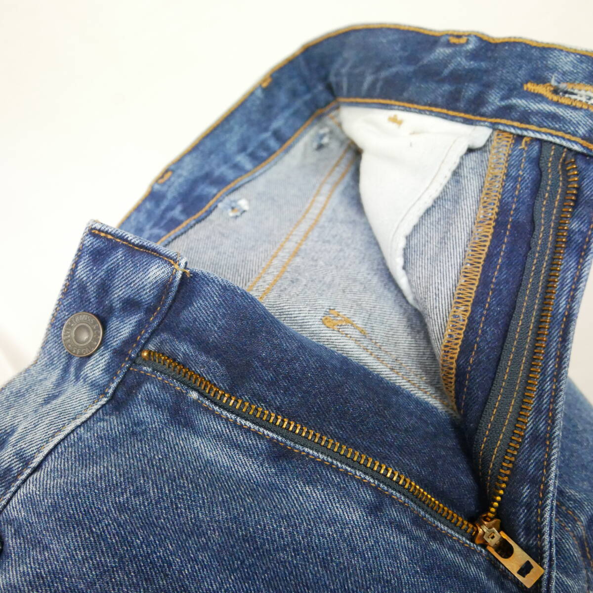 【1円】未使用 国内正規 LEVI'S SKATE リーバイス スケート CARPENTER CROP カーペンターデニム A5737-0001 HAZY BLUE インディゴ W31 L29_画像7