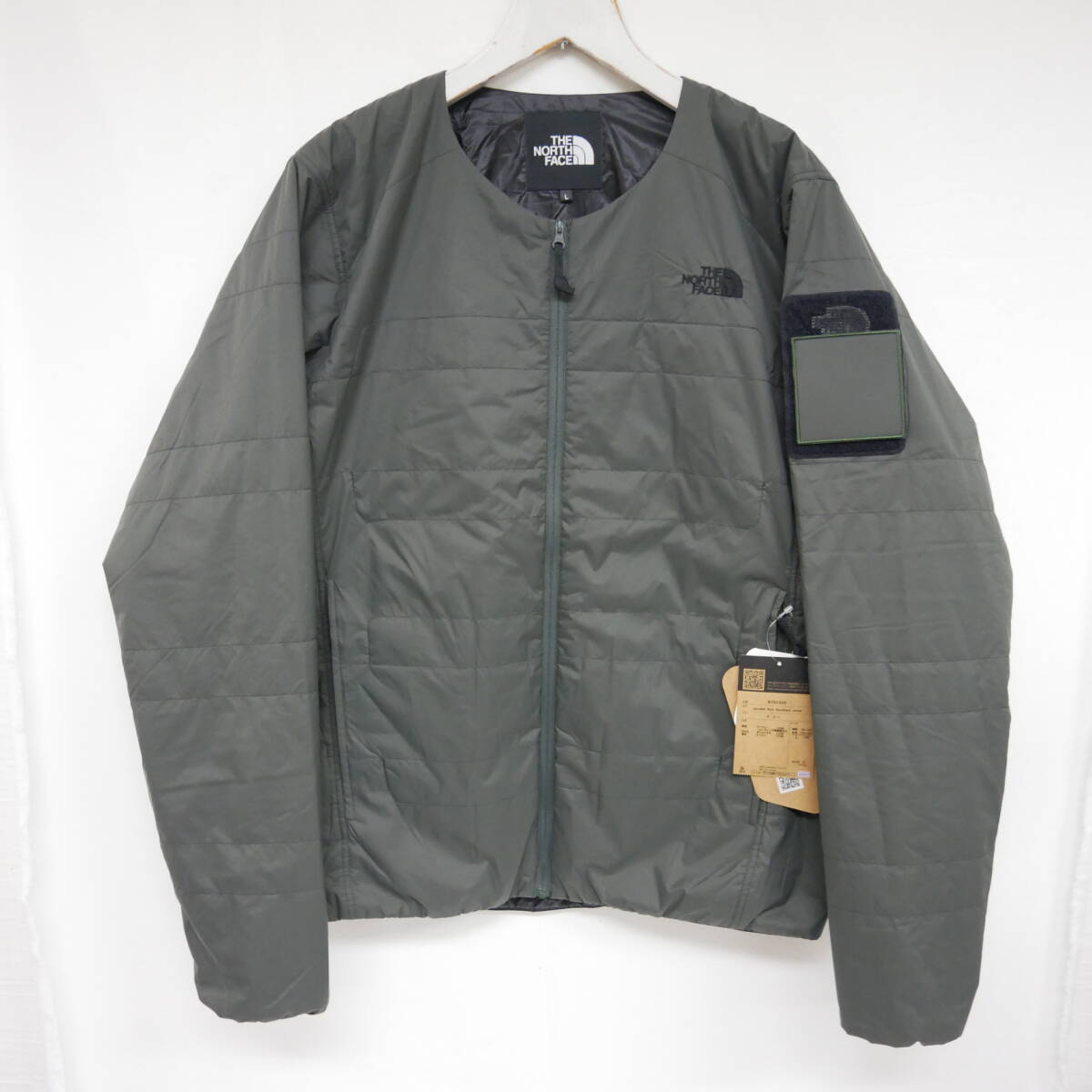 【1円】試着 国内正規 THE NORTH FACE ノースフェイス 24SS NY82200 インサレーテッド ワークラウンドネックジャケット Roundneck Jacket L_画像1