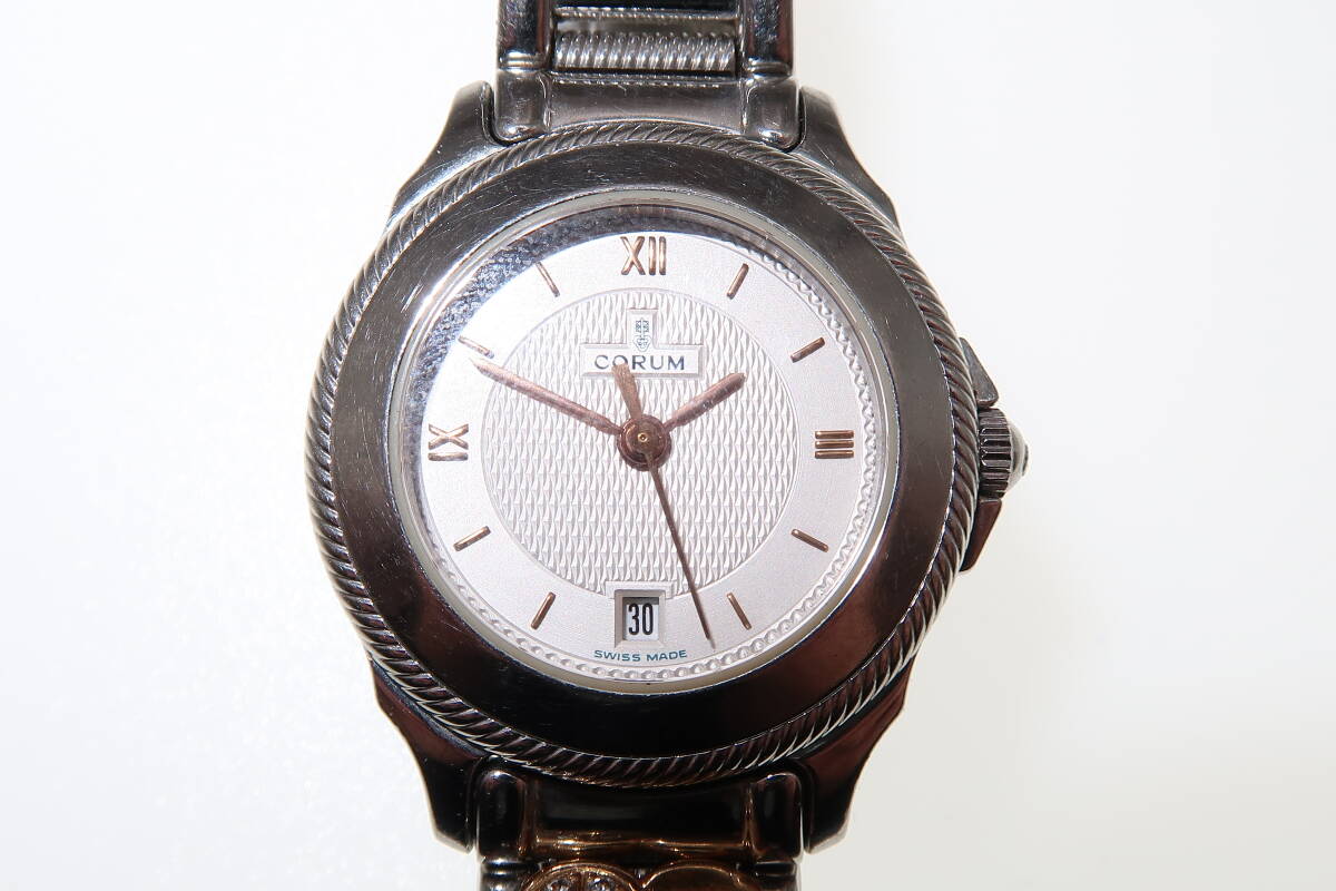 CORUM Corum 39.311.20M584 3P diamond Date lady's wristwatch 