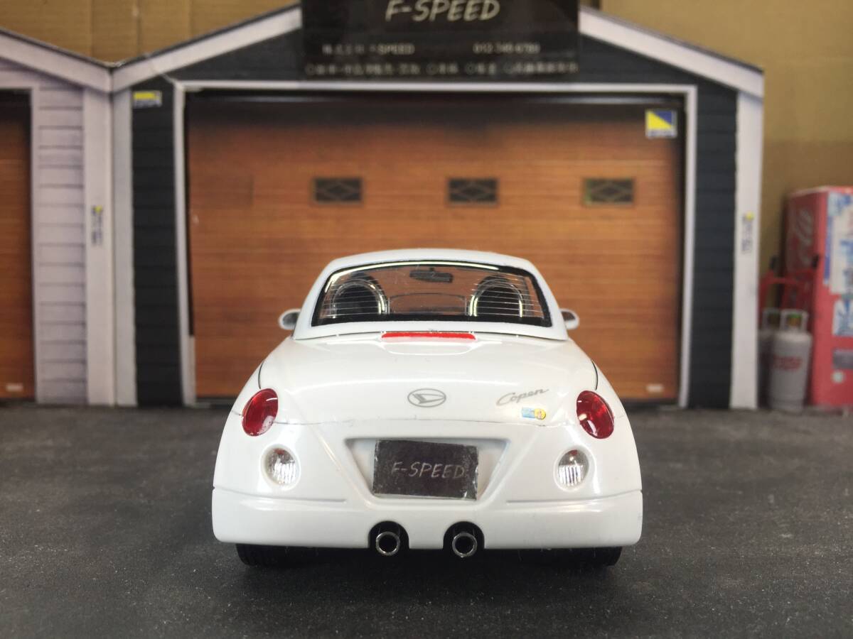  Daihatsu Copen Ultimate выпуск L880K DAIHATSU Copen white pearl Ⅰ 1/24 конечный продукт Aoshima CA00105