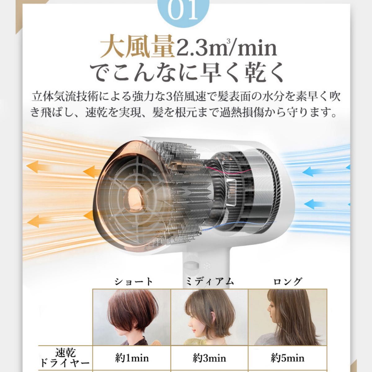 ANDERISヘアードライヤー