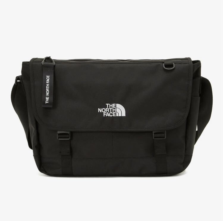 【韓国限定】THE NORTH FACE メッセンジャー バッグ L　ブラック_画像1