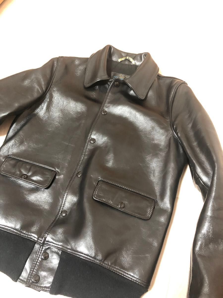 Schott ショット BEAUTY&YOUTH別注 A-2 レザージャケット|Yahoo Schott ショット BEAUTY&YOUTH別注 A-2 レザージャケット|Yahoo