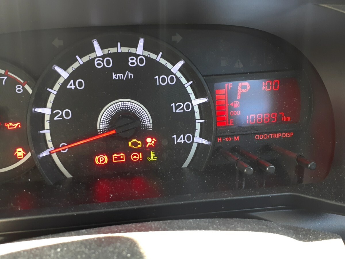 LA150S ムーヴ スピードメーター 108897km CVT KF-VET 2WD LA150S ムーヴ スピードメーター 108897km CVT KF-VET 2WD