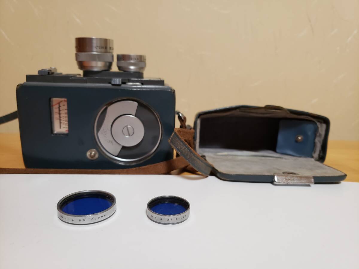 タングステンフィルター ダブル8カメラ 3台 SANKYO サンキョー ELMO エルモ 8mm 8ミリ regular レギュラー_画像2