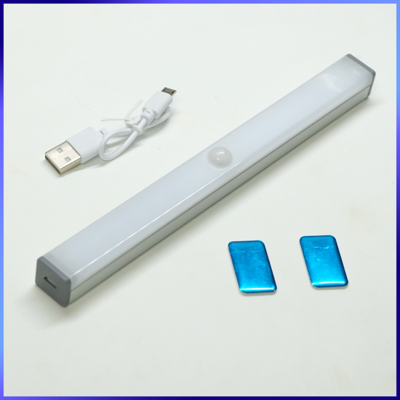 人感センサーライト LEDライト USB充電 明暗センサー 照明 マグネット式 磁石 固定 自動点灯 消灯 バッテリー式 室内 玄関 フットライト_画像10