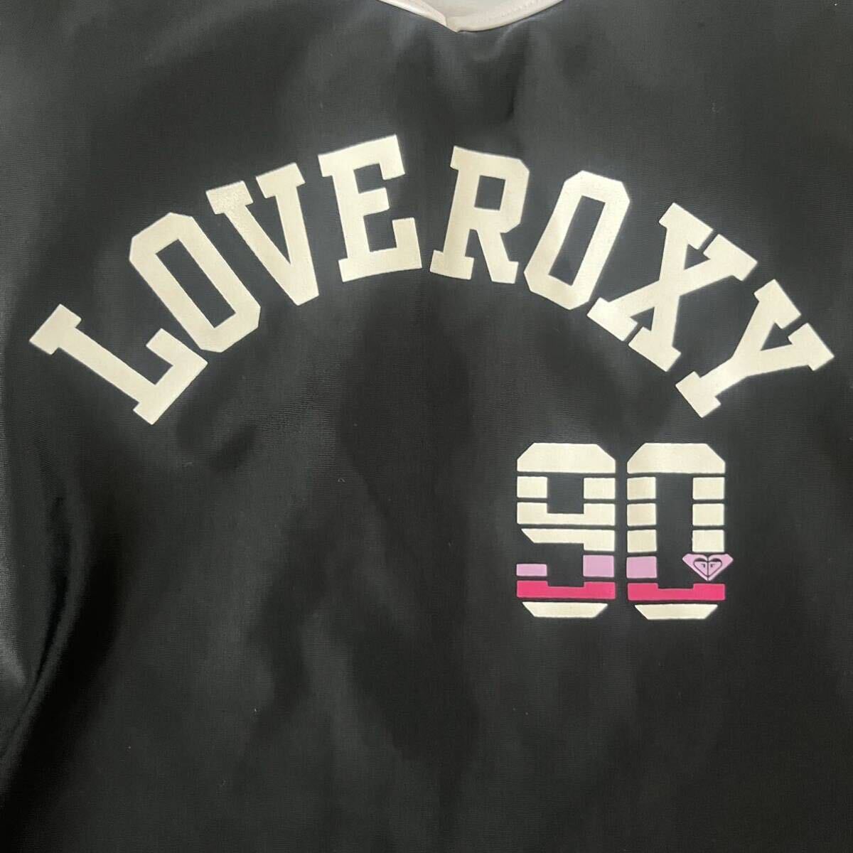 美品 ROXY ロキシー 水着 スイムウェア スイミング Lサイズ 黒 スイミング プール_画像7