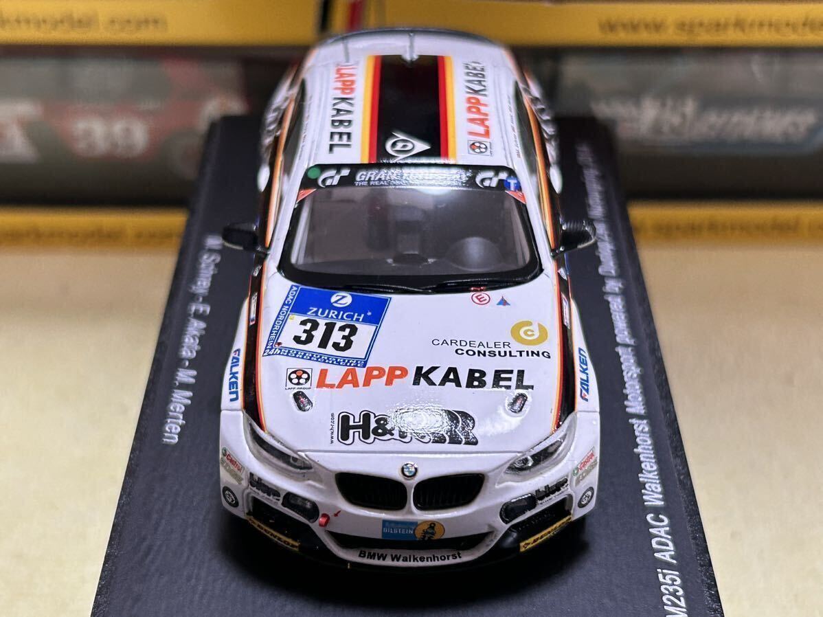 スパーク spark 1/43 BMW M235i ADAC - Walkenhorst Motorsport Powered by Dunlop #313 - 24h Nurburgring 2014 [SG159]_画像2