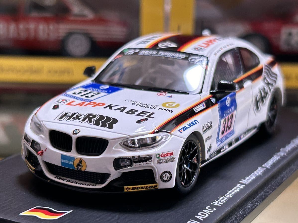 スパーク spark 1/43 BMW M235i ADAC - Walkenhorst Motorsport Powered by Dunlop #313 - 24h Nurburgring 2014 [SG159]