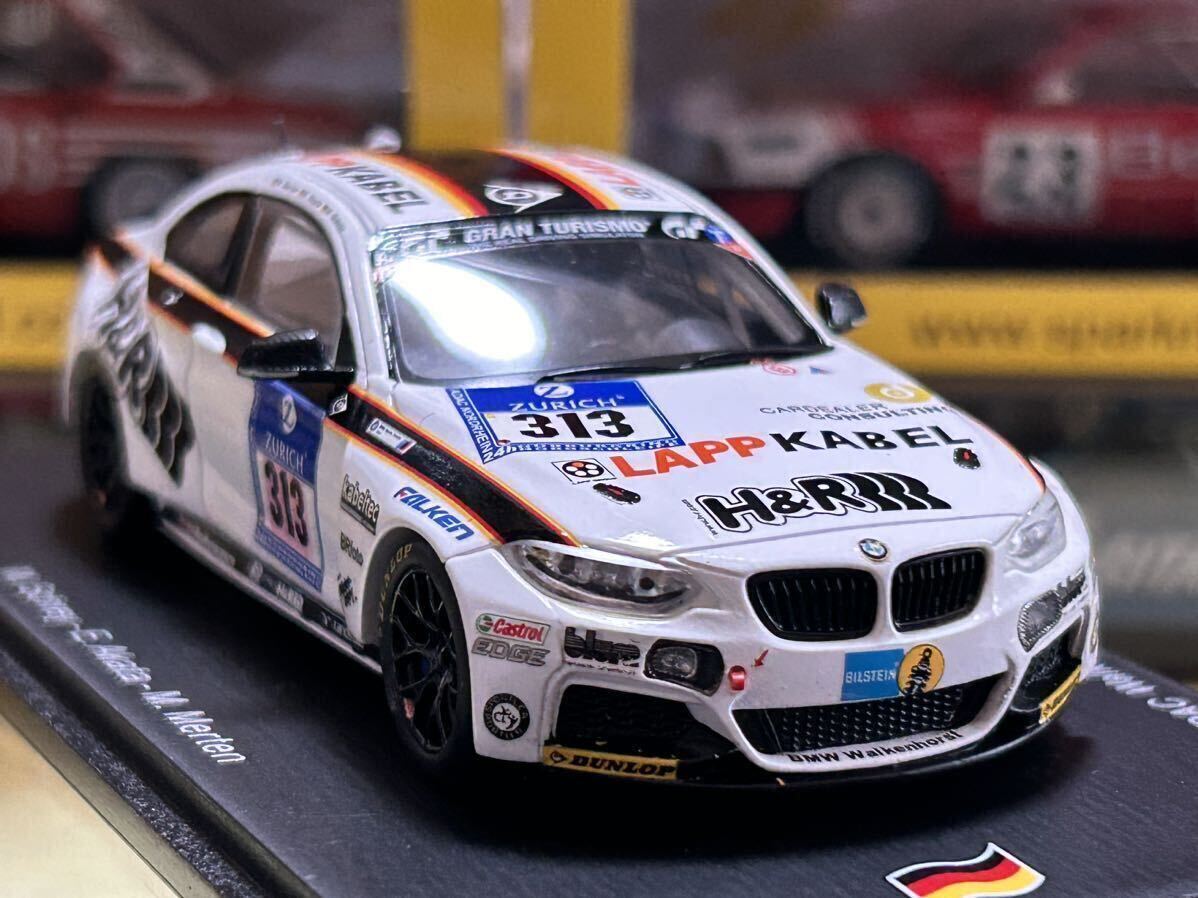スパーク spark 1/43 BMW M235i ADAC - Walkenhorst Motorsport Powered by Dunlop #313 - 24h Nurburgring 2014 [SG159]_画像3