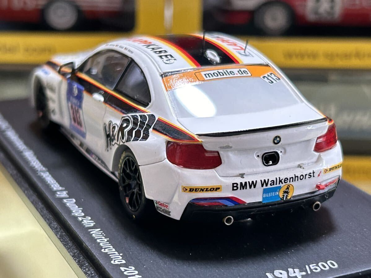 スパーク spark 1/43 BMW M235i ADAC - Walkenhorst Motorsport Powered by Dunlop #313 - 24h Nurburgring 2014 [SG159]_画像7