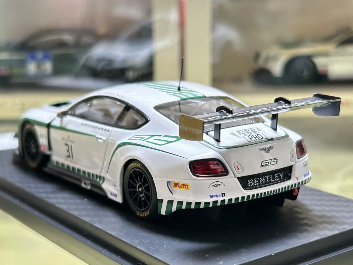 ALMOST REAL 1/43 Bentley GT3 Blancpain Endurance Series Nurburgring #31 2015 （AL430304）_画像7