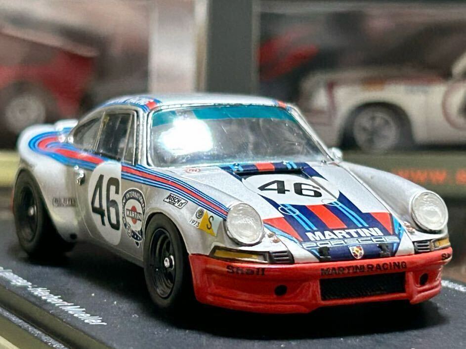 スパーク spark 1/43 Porsche 911 Carrera n°46 4th Le Mans 1973 [S0931] (窓枠その他、難あり。)の画像3