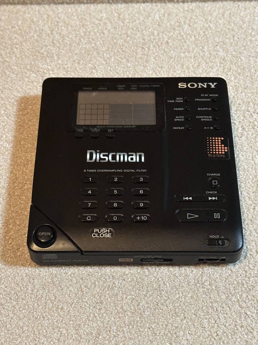 SONY ソニー D-350 ポータブルCDプレーヤー Discman_画像1