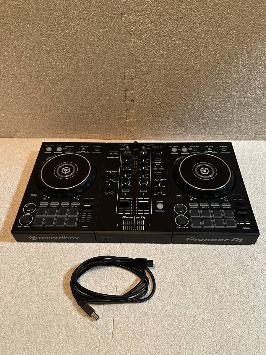 Pioneer パイオニア DDJ-400 DJコントローラー_画像1