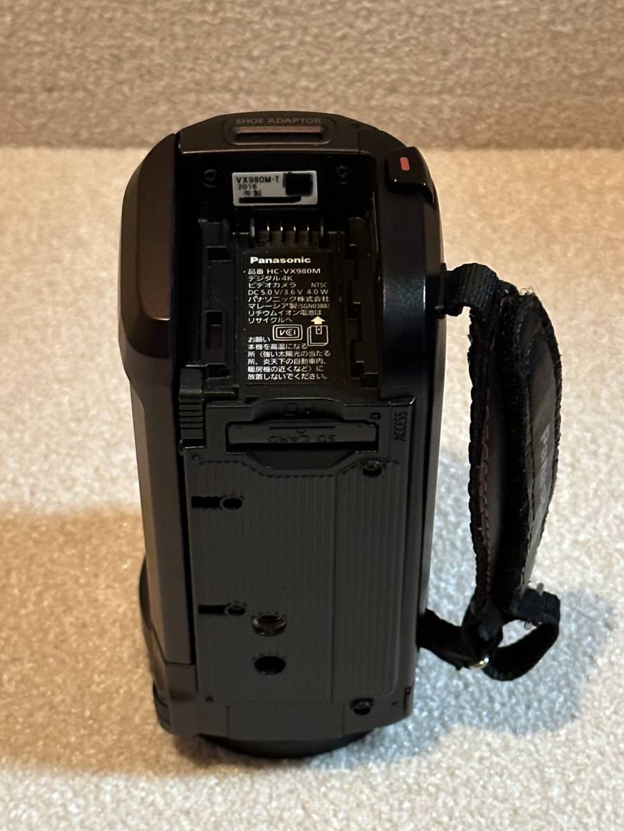 Panasonic パナソニック HC-VX980-T デジタル4Kビデオカメラの画像4