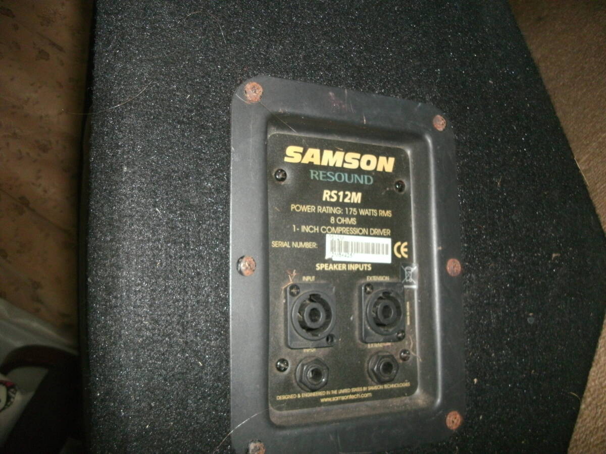 ★【モニタースピーカー（RS-12M）SAMSON】その①★_画像5